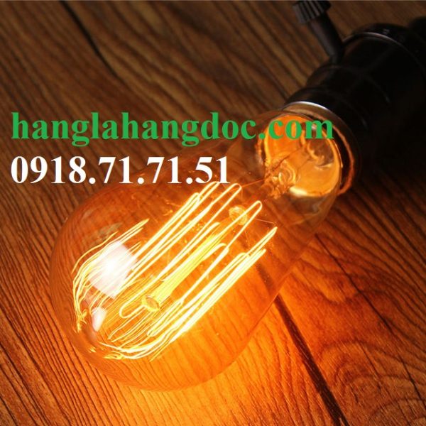 Bóng đèn Filament ST64 sợi đốt 40W đui chuẩn E27 220V