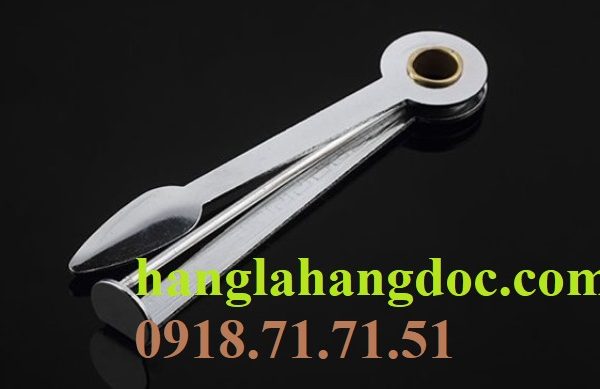 Dụng cụ inox vệ sinh tẩu thuốc lá 3 in 1 dài 8,3cm