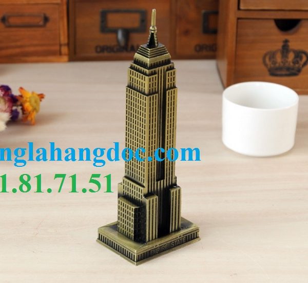 Mô hình kim loại tòa nhà Empire State, New York - Mỹ