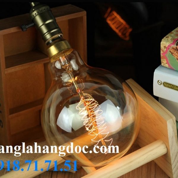 Bóng đèn Edison 40W sợi đốt G80 cổ điển