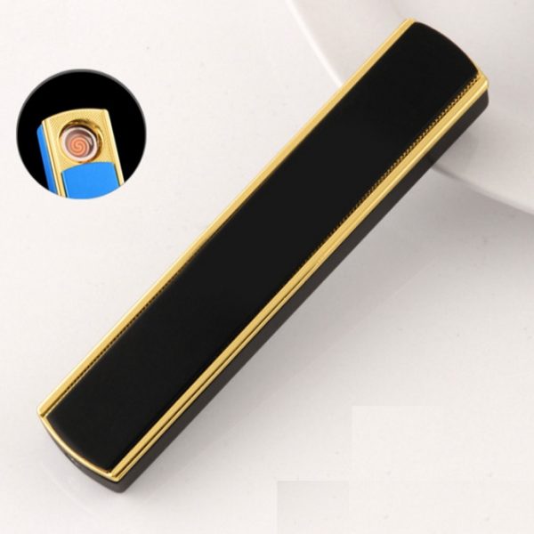 Bật lửa điện tử sạc cổng USB dạng thanh kéo Thunder V2